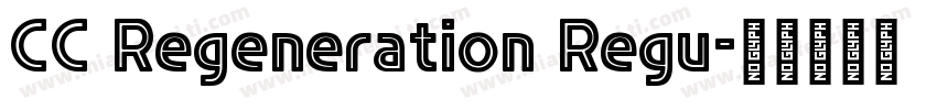 CC Regeneration Regu字体转换
